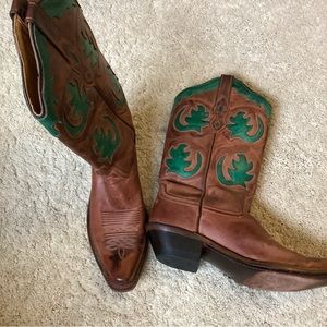 Old West cowboy boots